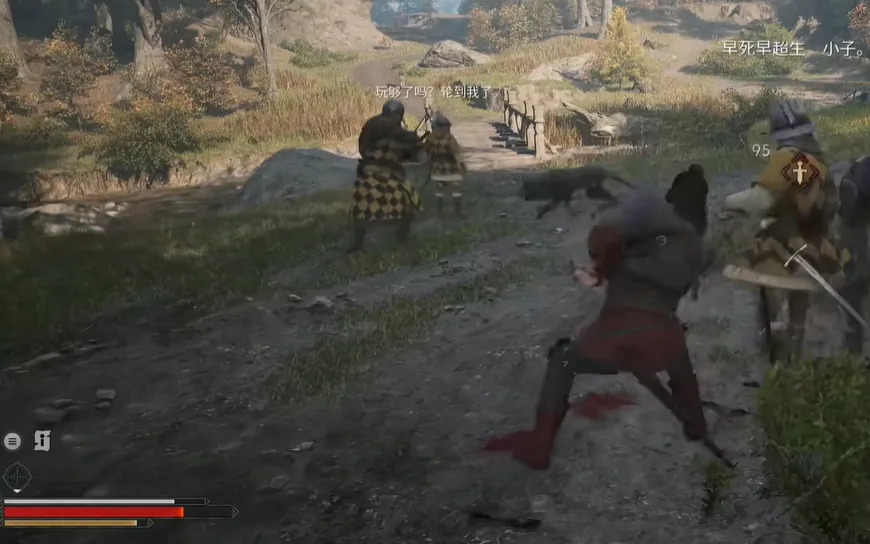 The daylight ambush near the Stoneward Post bridge