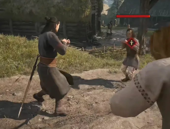 The brawl during Someone Needs a Lesson in Laslea Glen